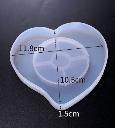 Heart-shaped-coaster-silicone-mold
