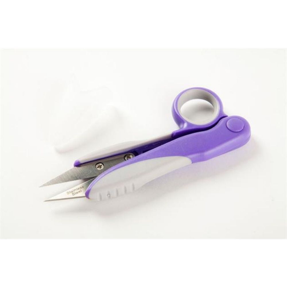 Spring Loaded Thread Cover Hemline Thread Snipper Soft Grip Stainless Steel – Homes N Living