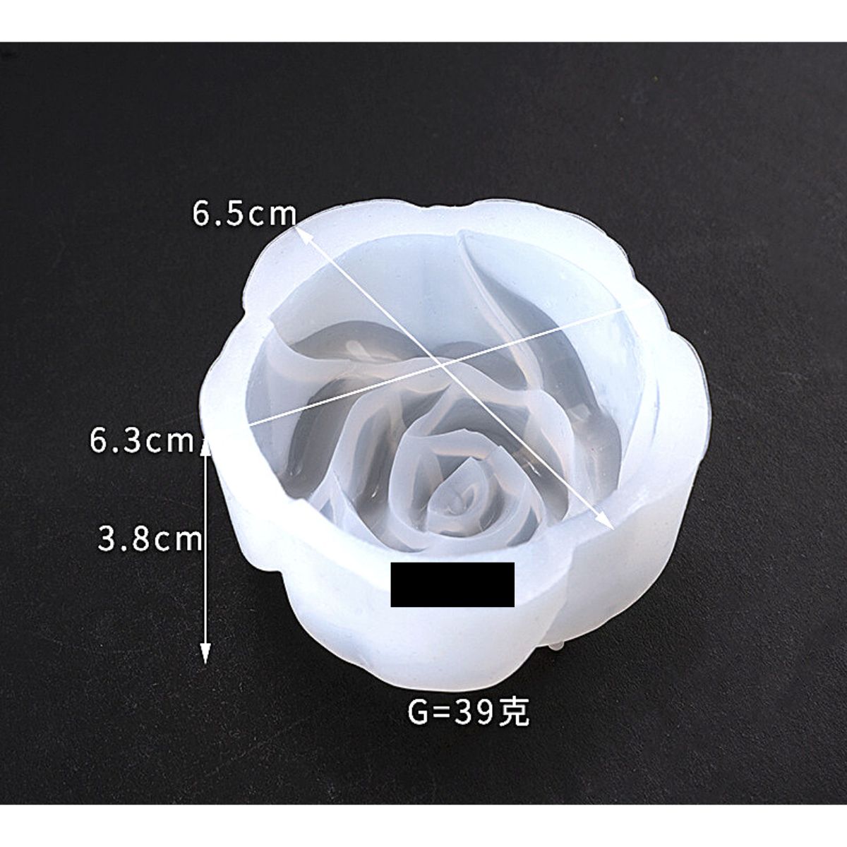 resin silicoen mold for resin 2x1