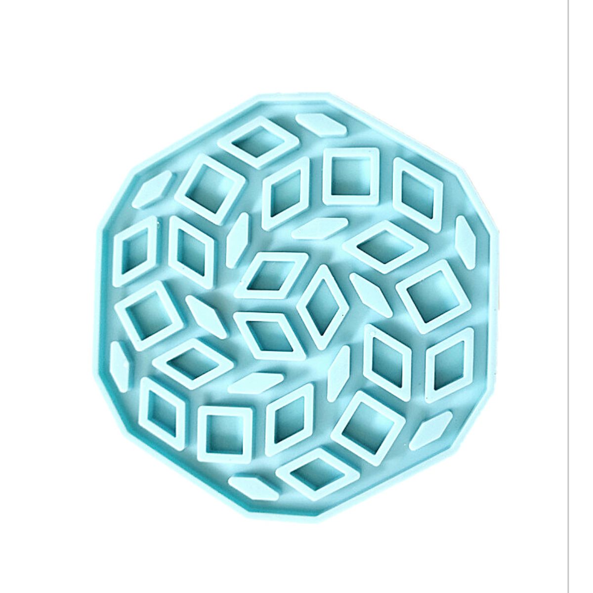 Hollow Cut Out Resin Silicone Mold For Coaster
