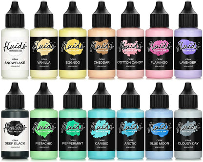 fluids alcohol opaque ink all colours range