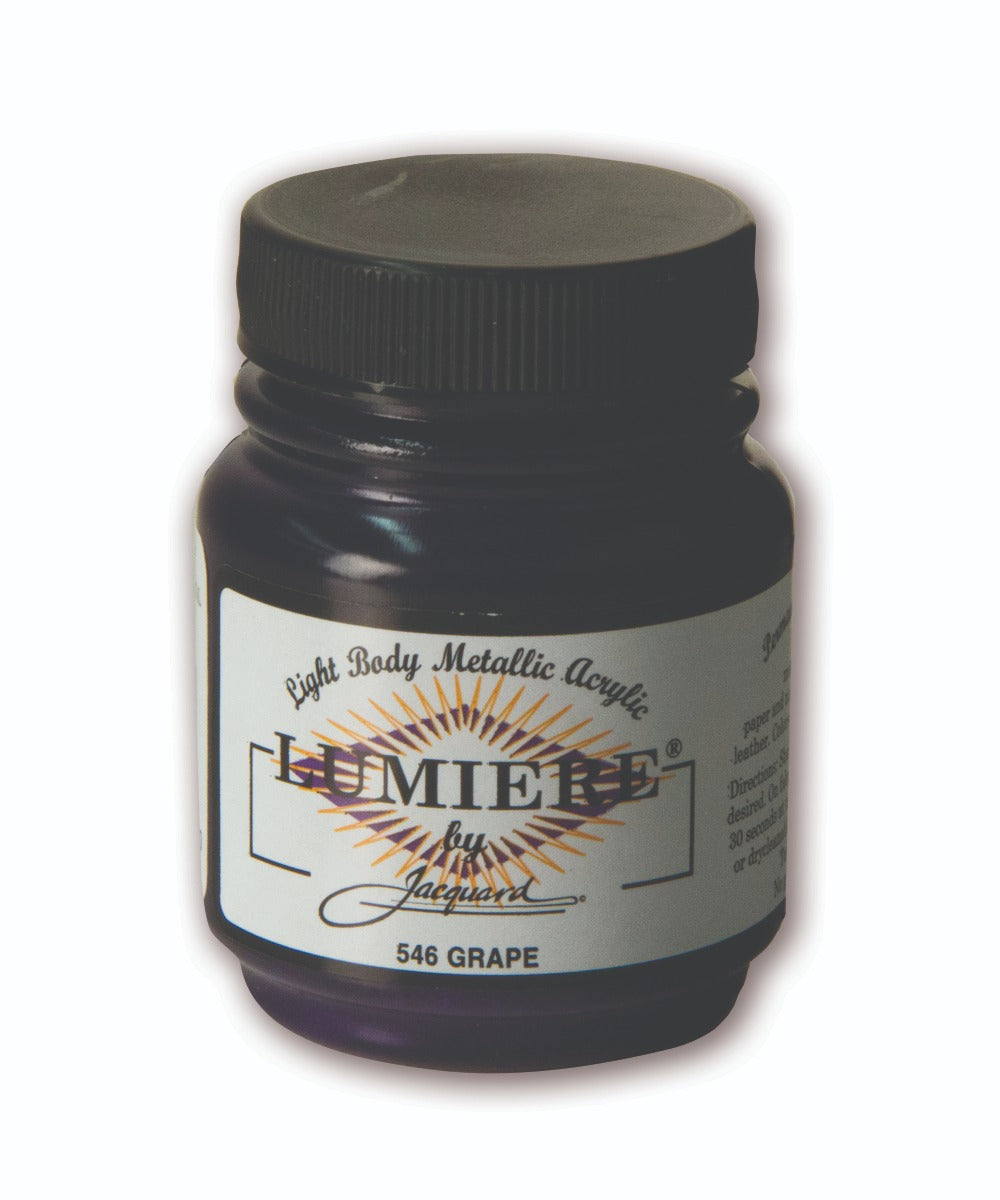 JACQUARD LUMIERE - 546  70ml GRAPE Acrylic Paint