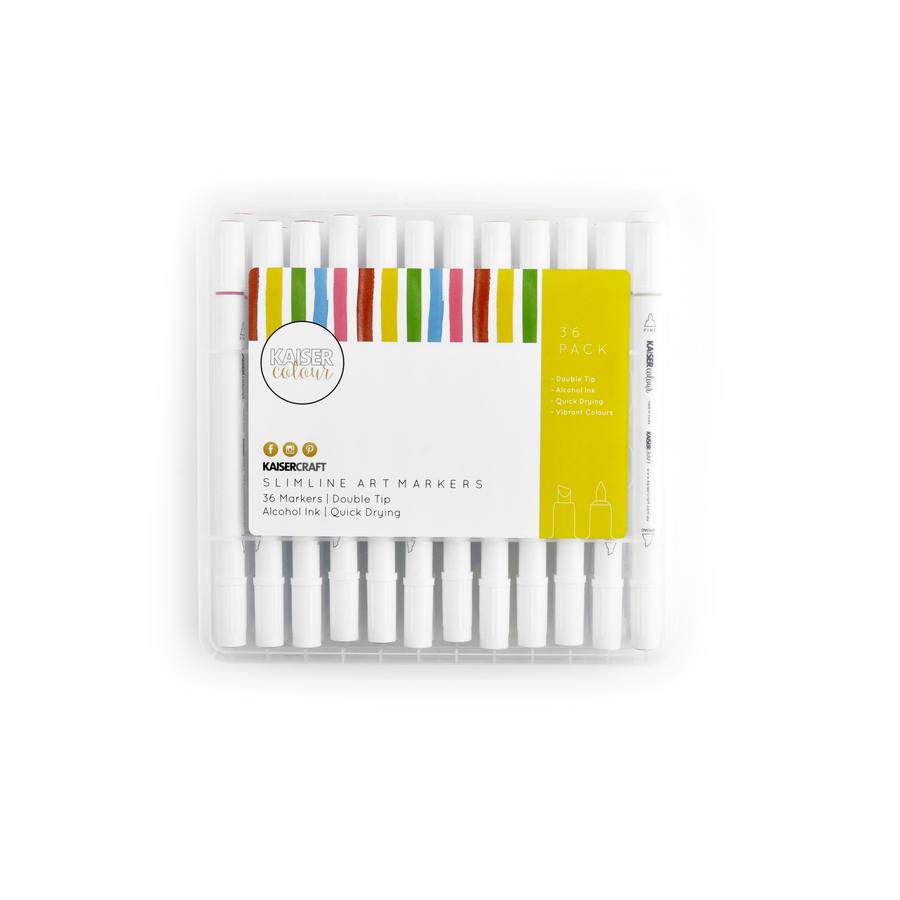 Kaisercolour Slimline Art Markers 36pk 