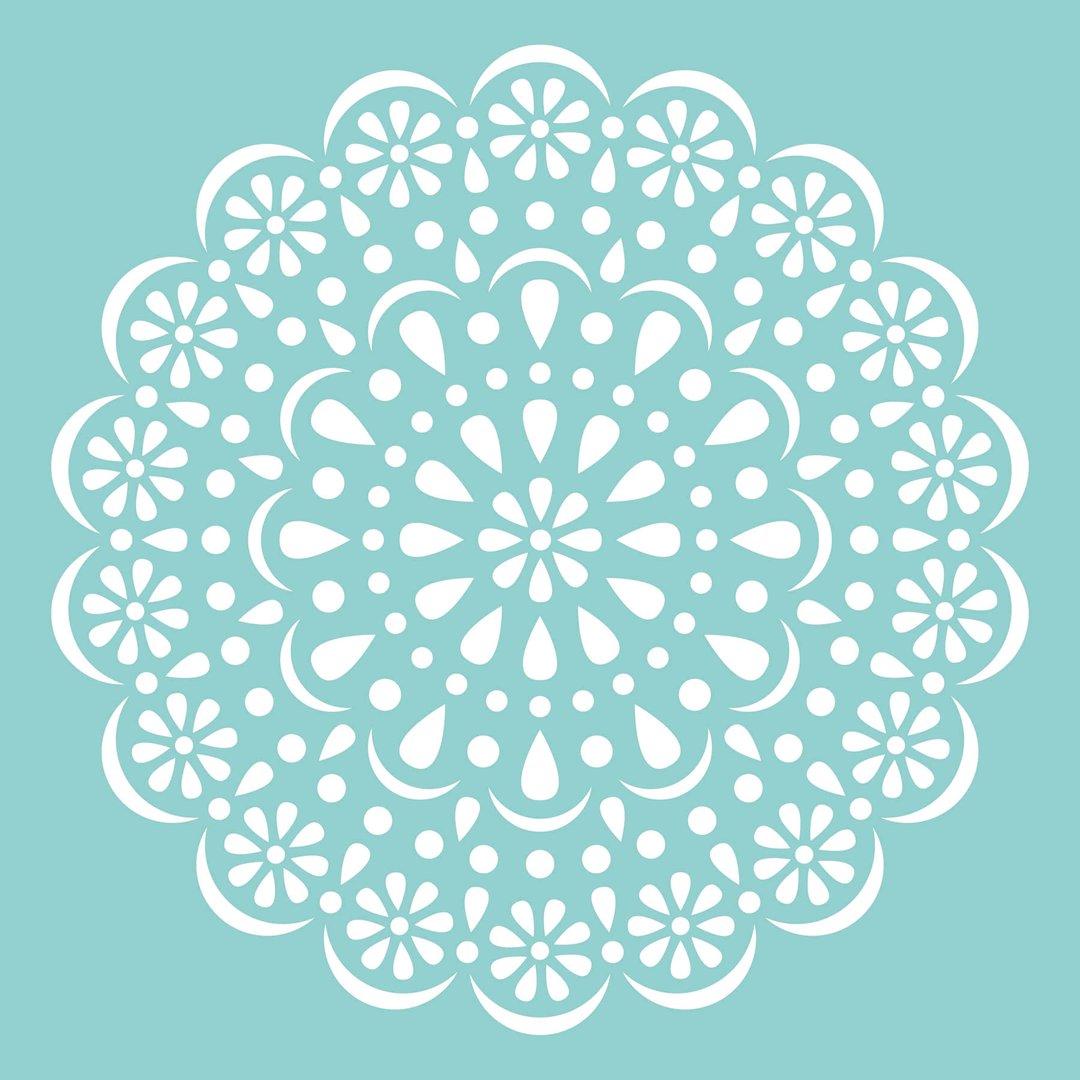 Kaisercraft Designer Template 12 x 12 - Doily