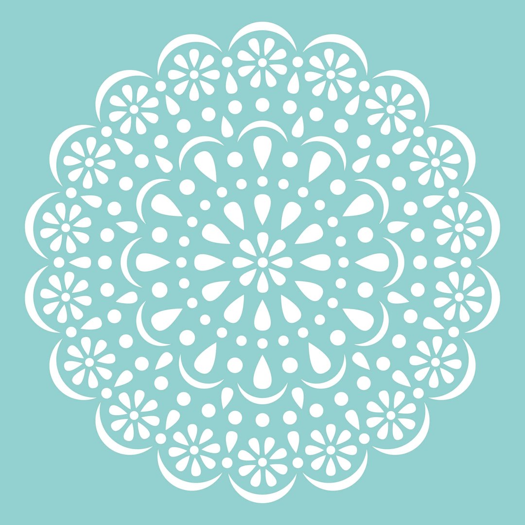 Kaisercraft Designer Template 12 x 12 - Doily