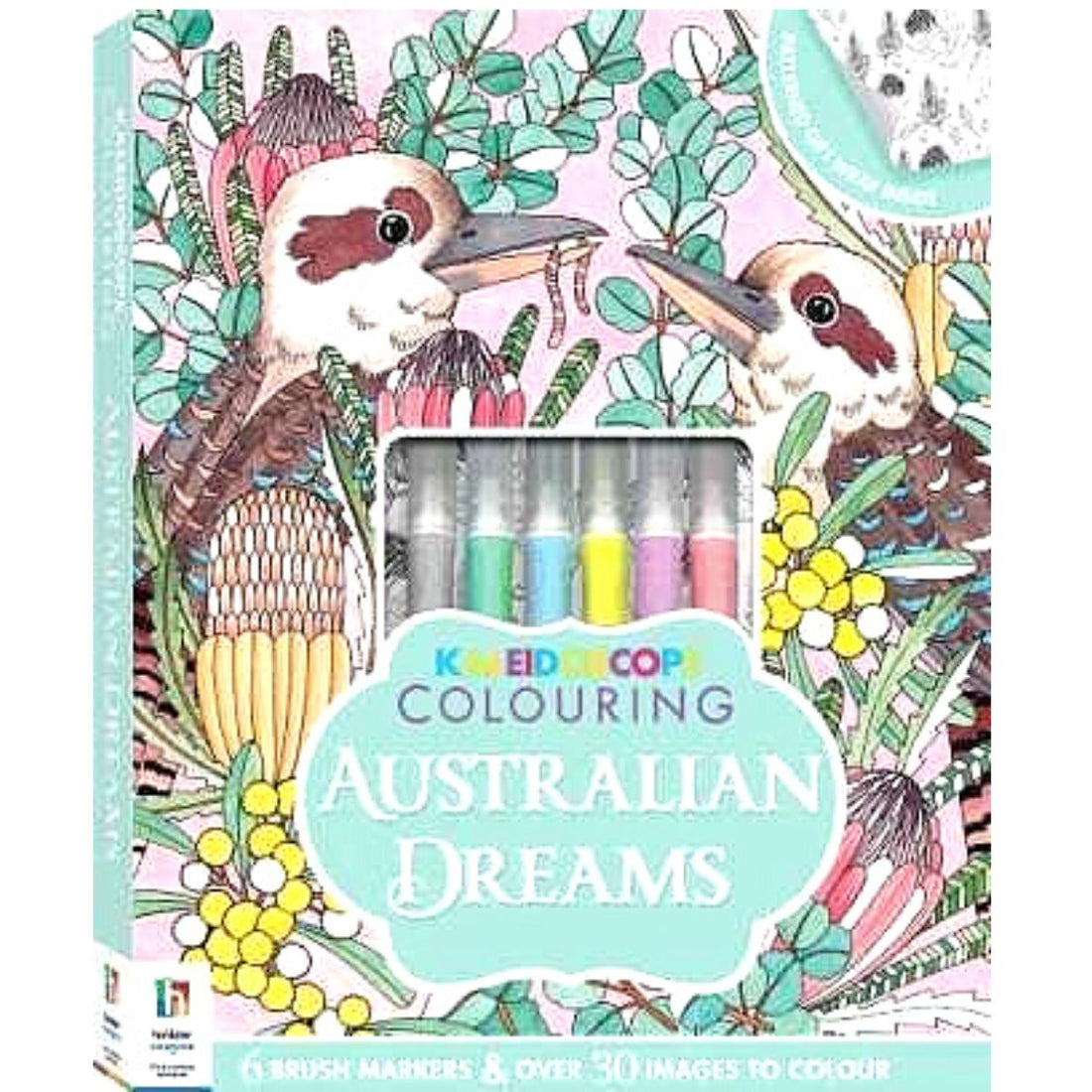Kaleidoscope Colouring Kit: Australian Dreams