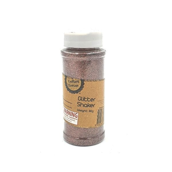 Krafters Korner 80gram Glitter Shakers - Bronze