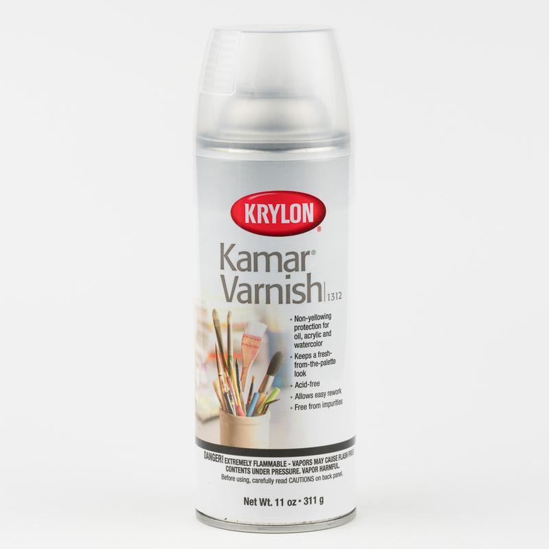 Krylon K01312 11oz Kamar Varnish Aerosol Spray