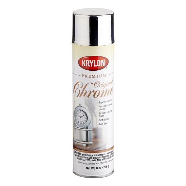 Krylon Premium Metallics Chrome Silver Spray Paint