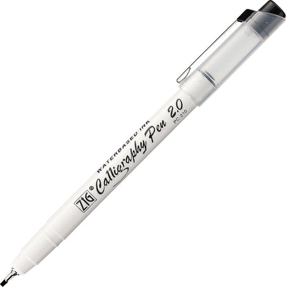 Kuretake ZIG CALLIGRAPHY PEN Square Tip BLACK 2mm