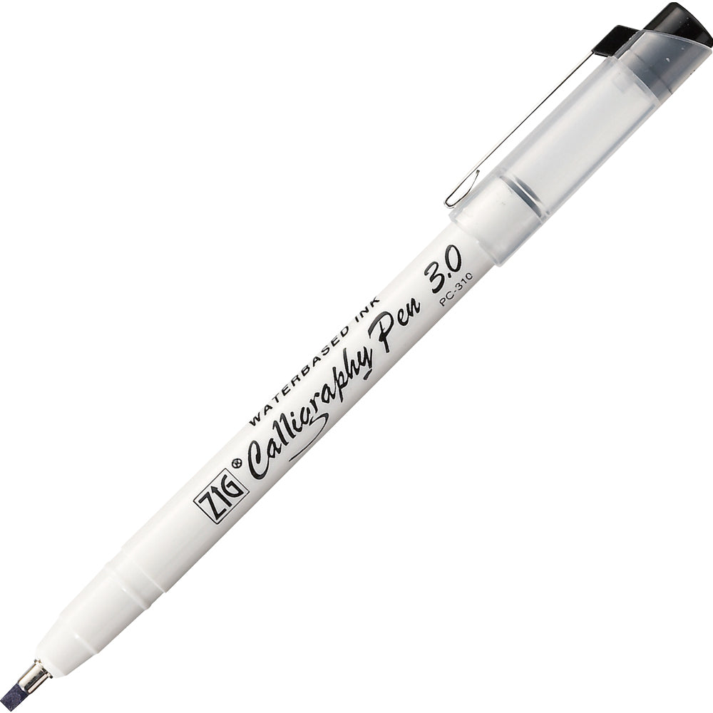 Kuretake ZIG CALLIGRAPHY PEN Square Tip BLACK 3mm