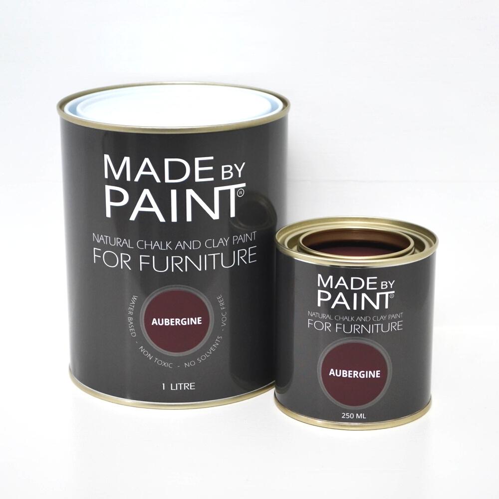 chalk paint for furniture aubergine