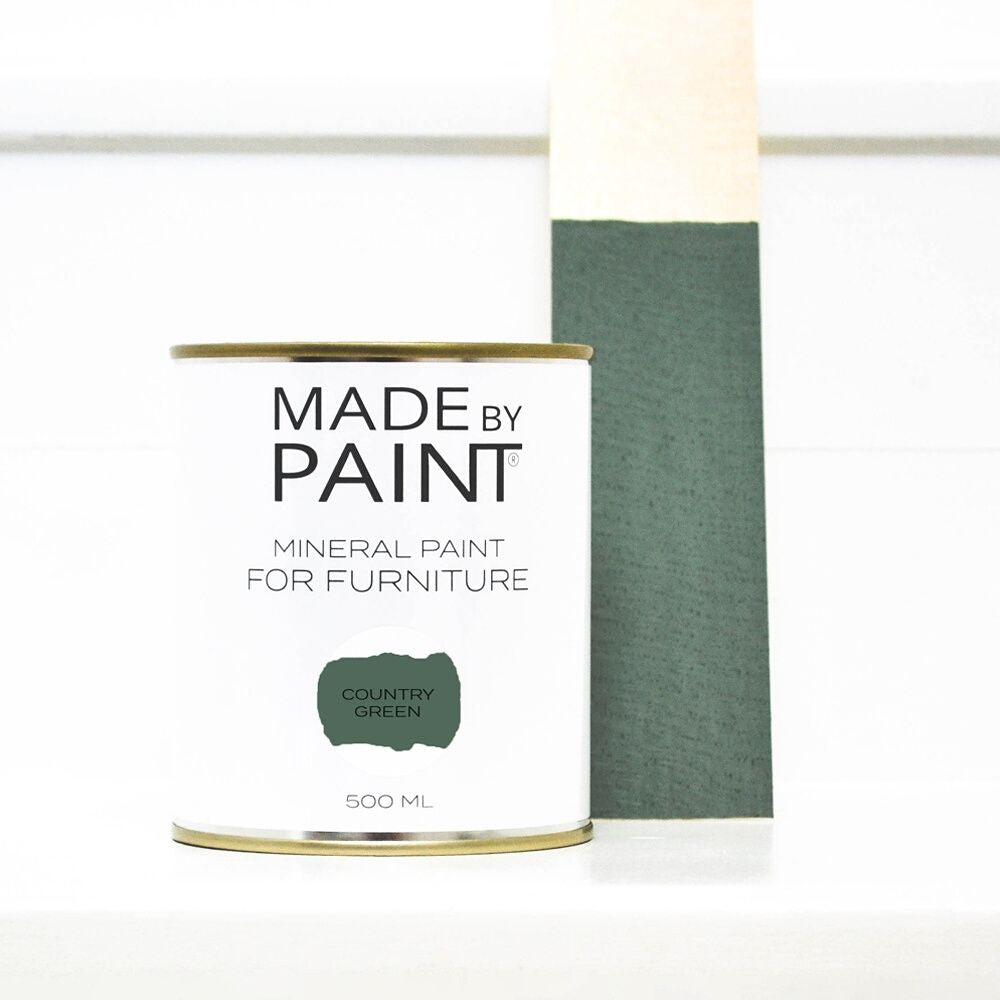 mineral furniture paint country green