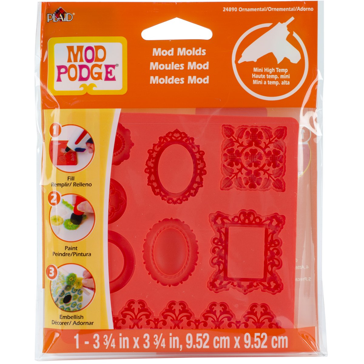 Mod Podge Silicone Mod Molds - Assorted Designs