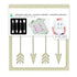 momenta adhesive backed stencil, arrows