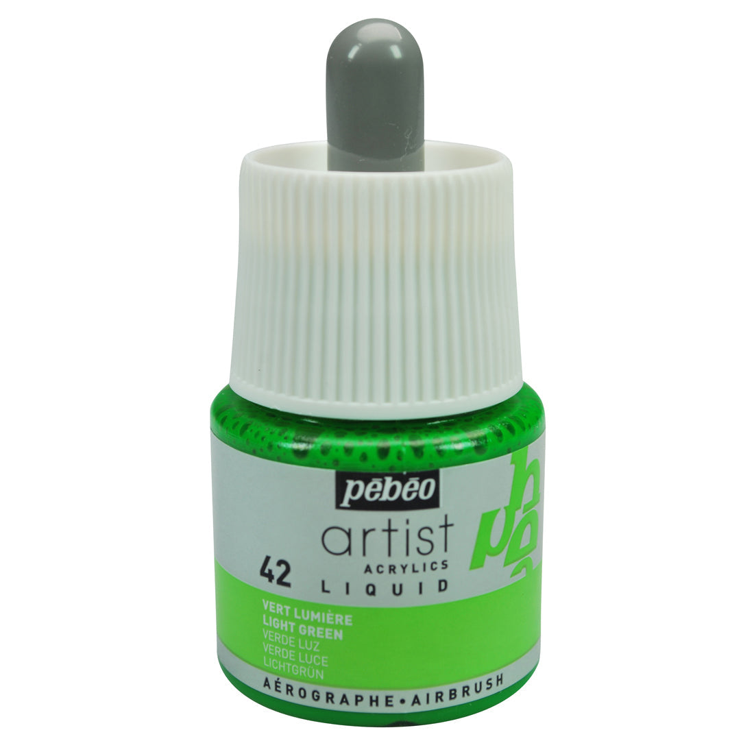 Pebeo Artist Acrylics Liquid Ink 45ml - Light Green