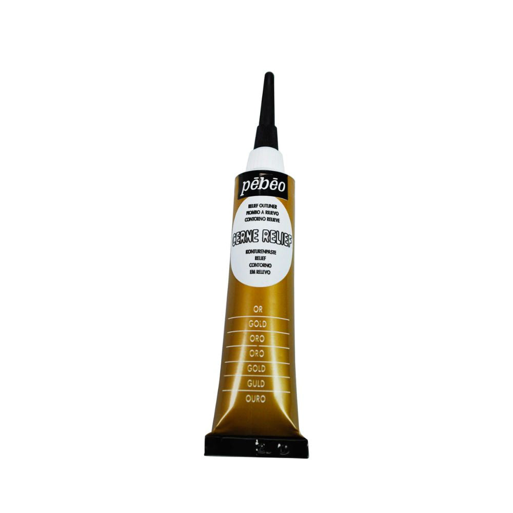 Liquid lead paint, gold