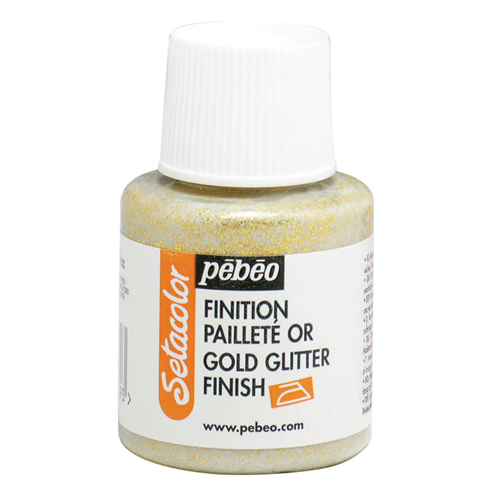 Pebeo Setacolor Finishing Gold Glitter 110ml