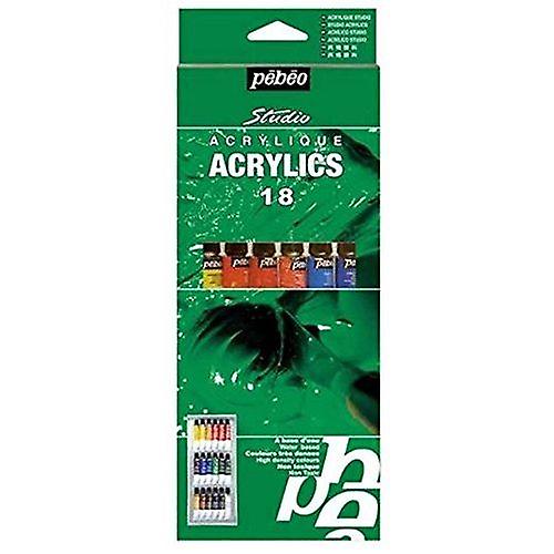 Pebeo Studio Acrylic Set 18 x 12ml