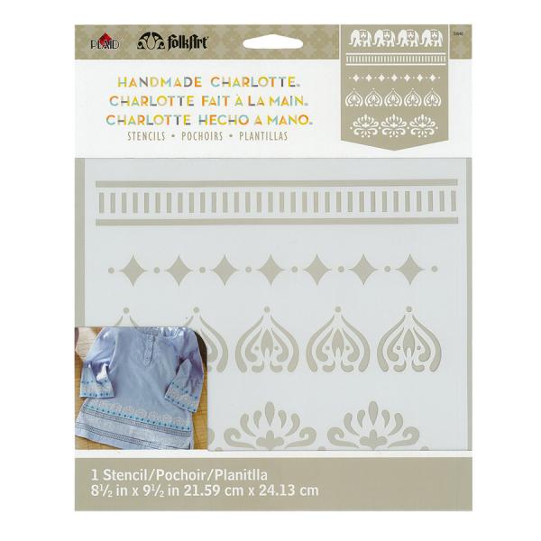 PLAID FolkArt LASER STENCIL - Ali baba