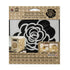 Plaid Folk Art Laser Stencil Template 6 x 6 - Single Rose
