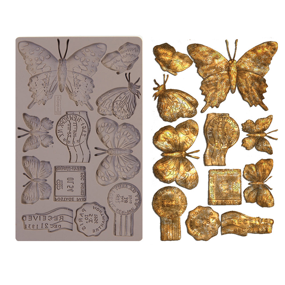 Redesign Decor Mould - Butterfly In Flight