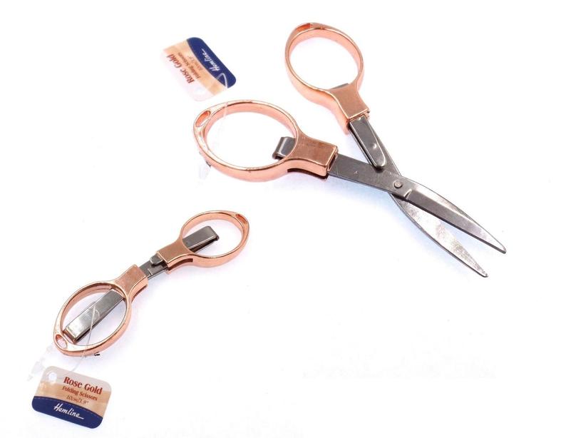 Rose Gold Folding Scissor