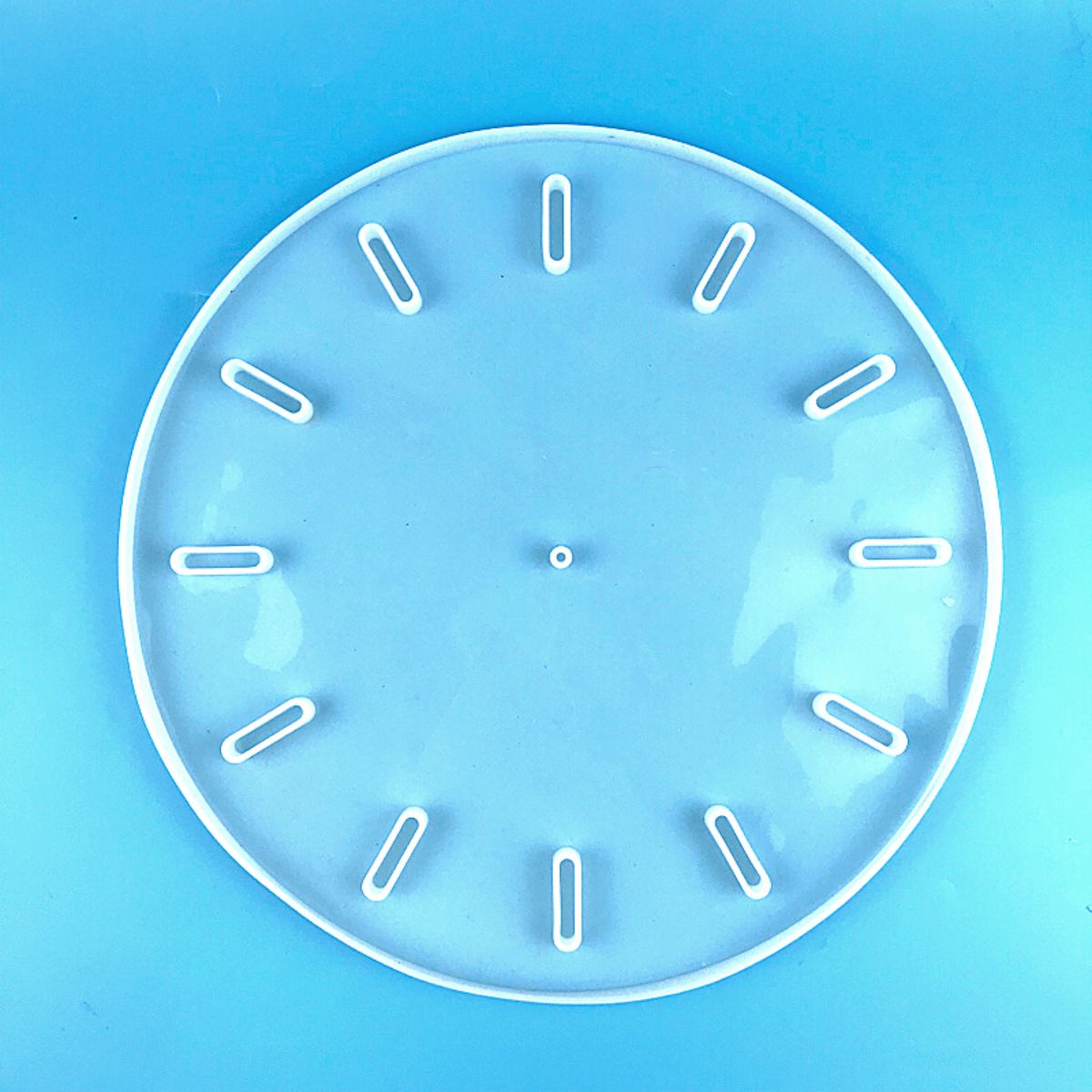 Large Round Clock Resin Silicone Mold For Resin Art, Wall Decor