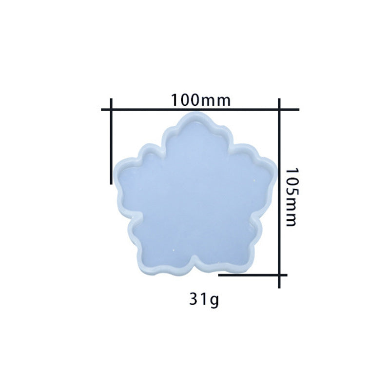 Sakura Coaster Resin Silicone Mold - II