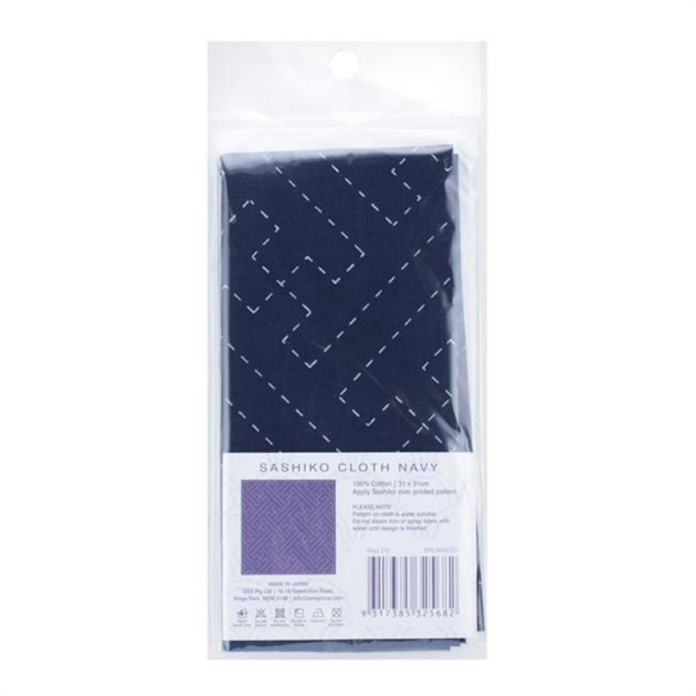 sashiko blue embroidery cloth