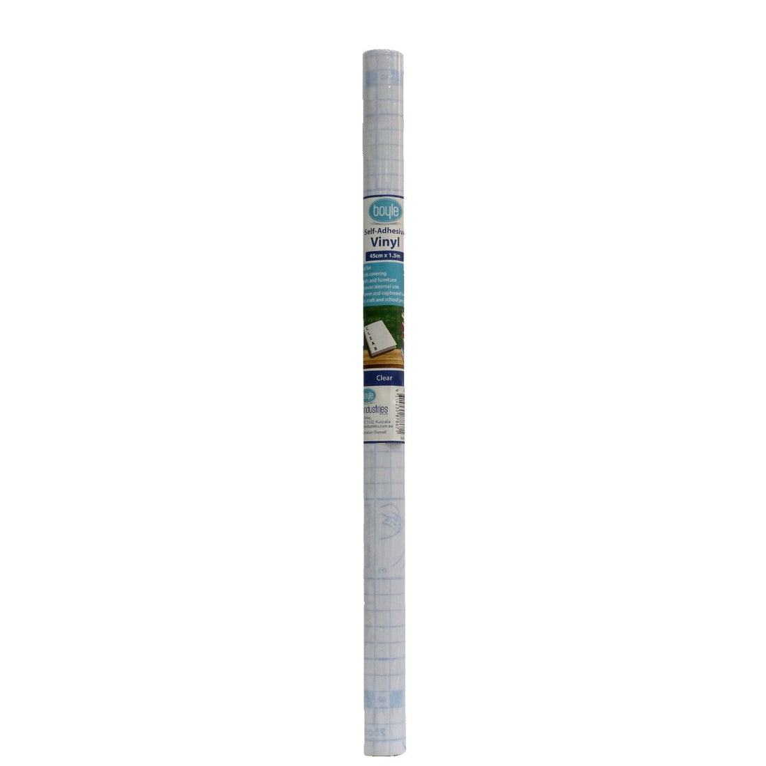 clear vinyl adhesive film