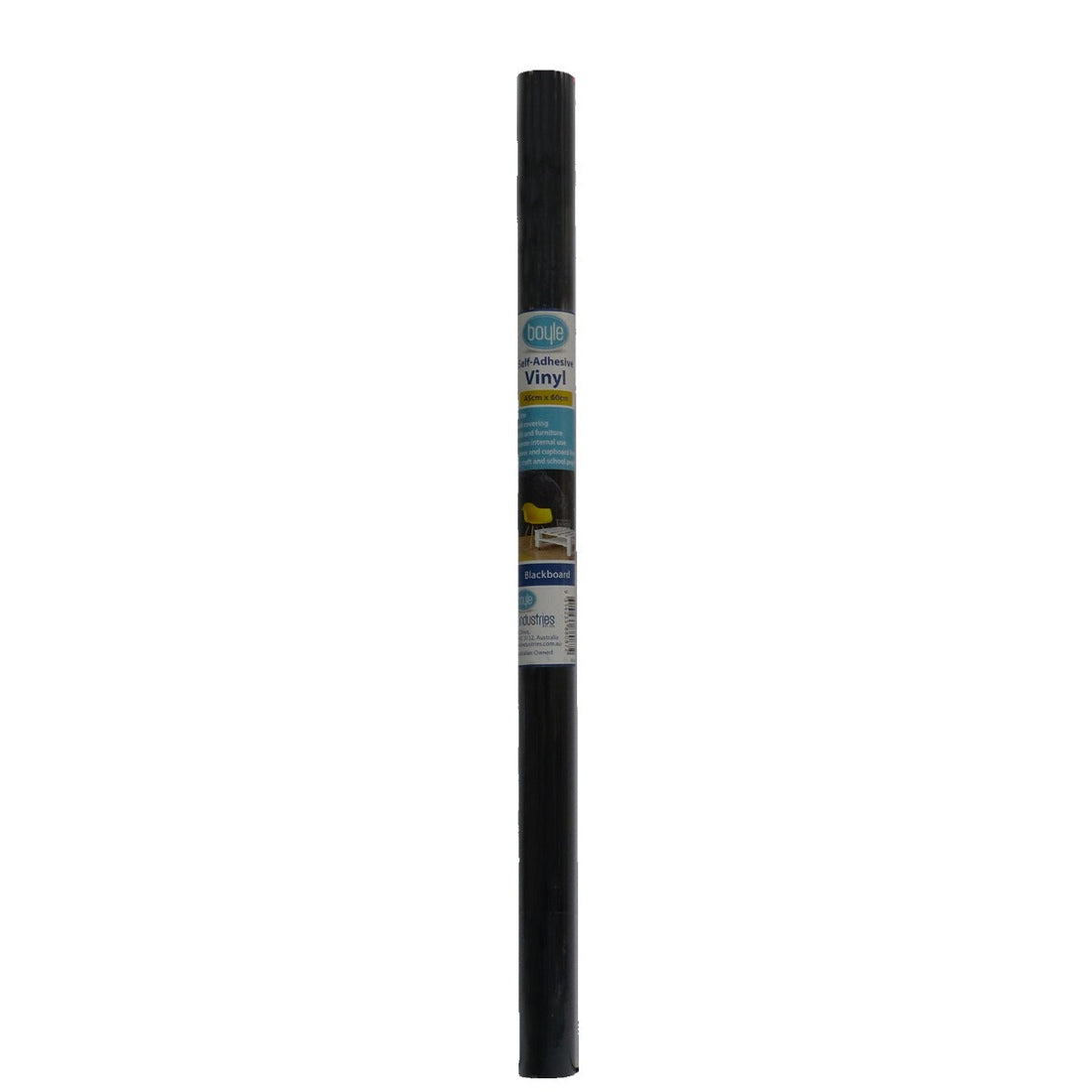 self adhesive decorative vinyl film black