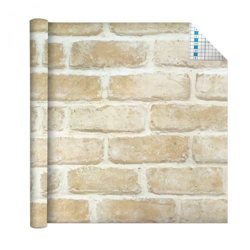 self adhesive vinyl paper brick