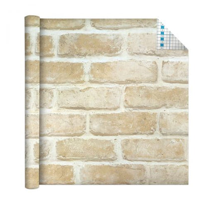 self adhesive vinyl paper brick
