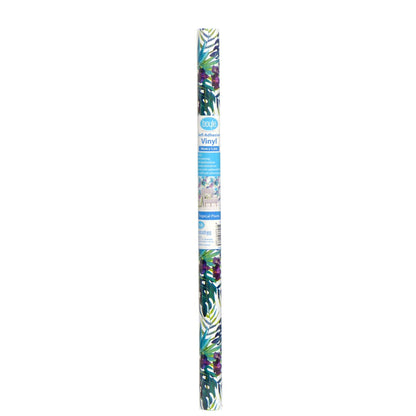 self adhesive vinyl film tropical plants