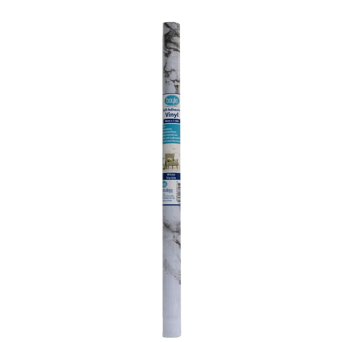 self adhesive vinyl paper white marble
