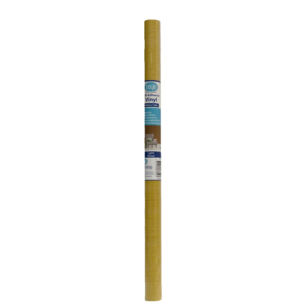 sef adhesive vinyl  roll light wood