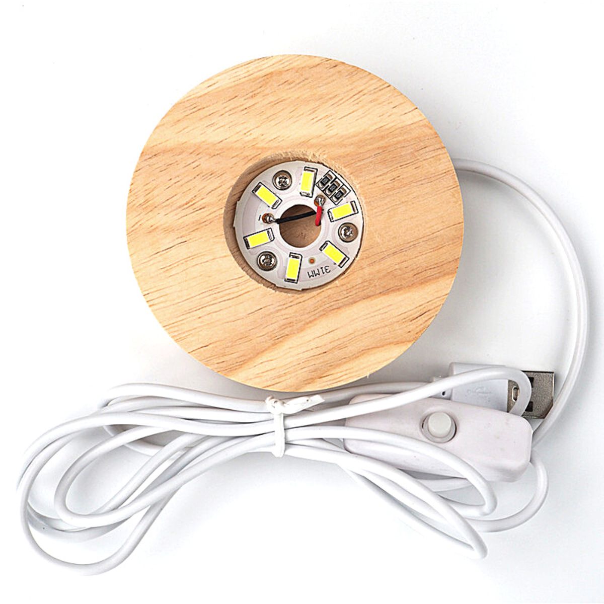 Spherical Crystal Ball - Lamp Mould With Lamp Holder - 2 Sizes