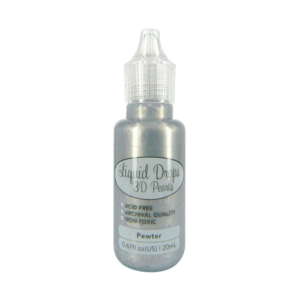 Ultimate Crafts 3D Pearl Paint 20ml - Pewter